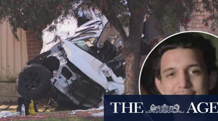 Young driver fronts court from hospital following a deadly crash in Perth