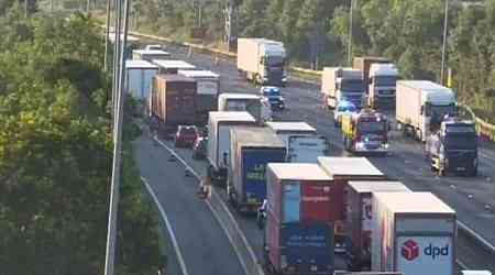 Motorcyclist, 30, dies in M25 crash near Waltham Abbey 