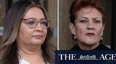 Pauline Hanson racially vilified Mehreen Faruqi, court rules