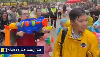 3 Hongkongers who soaked policemen in Thai Songkran festival jailed for 28 days