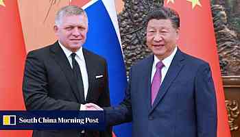 Slovakia keen to join China-led group on Ukraine war, visiting leader tells Xi Jinping