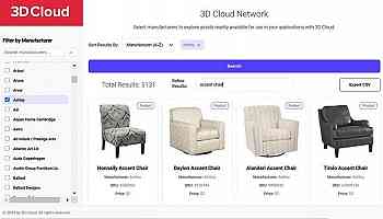 3D-Powered Furniture Retailer Networks - The 3D Cloud Network Introduces a Streamlined Solution (TrendHunter.com)