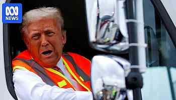 How Donald Trump in a rubbish truck came to sum up the 2024 US election campaign