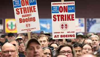 Boeing workers to vote on 38% pay rise offer to end weeks-long strike