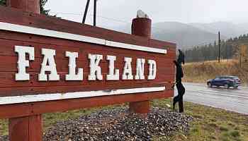 Sleepy little Falkland, B.C., awakes to big news of superlab drug bust