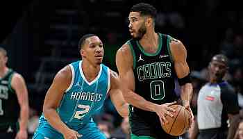  WATCH: Grant Williams ejected for dirty flagrant foul on ex-teammate Jayson Tatum in Celtics' win vs. Hornets 