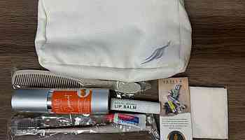 SriLankan Business Class Amenity Kit Review