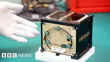 World's first wood-panelled satellite launched into space