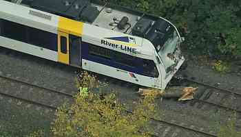 Train operator killed after NJ Transit River Line crash in Burlington County