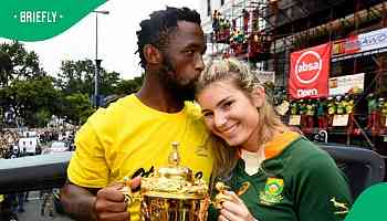 Siya and Rachel Kolisi Relationship Timeline, a Look at the Couple's 12 year Relationship