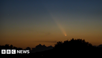 Joy for photographer who saw 'comet of the century'