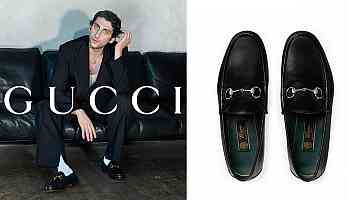 Gucci Taps Italian Actor Pietro Castellitto For Latest Horsebit Loafer Campaign