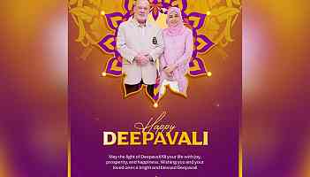 King, Queen extend Deepavali greetings to all Hindus in Malaysia