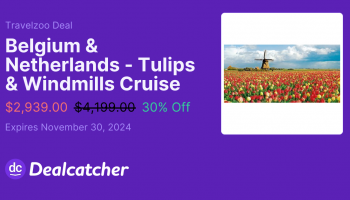 Travelzoo - Belgium & Netherlands - Tulips & Windmills Cruise $2939