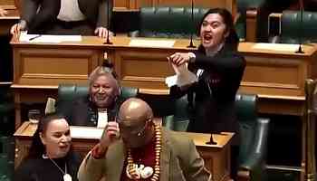 Political Chaos Erupts with Fierce Haka Dance in New Zealand Parliament