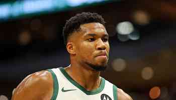 Giannis Talks Injuries, Aims to Get Bucks 'Out of the F--king 1st Round' of Playoffs