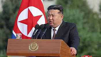 North Korea leader Kim orders mass production of suicide drones, KCNA says