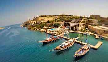 Luxury winter-sun Malta week with stunning views 