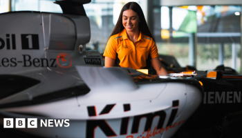 McLaren F1 teen hopes to inspire other women