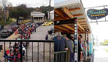 I'm an Aussie who spent 7 hours in line to try some of the best barbecue in Texas. The wait was well worth it.