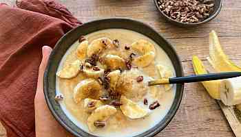 Brown Butter Farina Porridge is a warm breakfast for chilly mornings