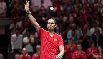 Nadal's career ends as Spain loses at Davis Cup