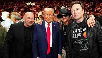 Donald Trump Attends UFC 309 W/ Elon Musk, RFK Jr., Gets Massive Ovation!