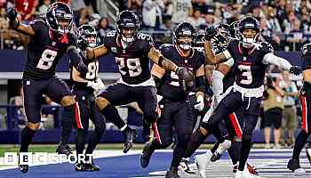 Houston Texans 34-10 Dallas Cowboys: Joe Mixon inspires Texans win on Monday Night Football