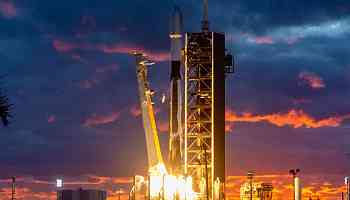 SpaceX Launches Starship Rocket as US President-Elect Donald Trump and Elon Musk Look On