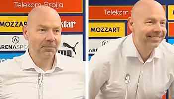 Denmark coach walks out after suffering very awkward 20-second press conference