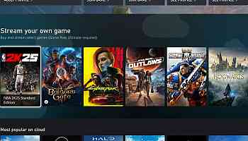 Xbox Game Pass Ultimate subscribers can now stream "select" games from their own library via Cloud Gaming