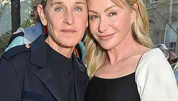  Ellen DeGeneres and Portia De Rossi Leaving the U.S., Moving to U.K. 