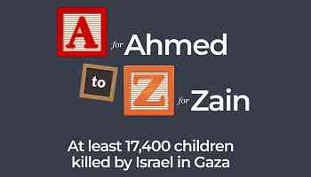 An A-Z of the children Israel killed in Gaza