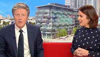 BBC Breakfast's Nina Warhurst leaves co-host speechless with confession