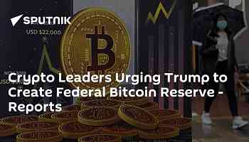 Crypto Leaders Urging Trump to Create Federal Bitcoin Reserve - Reports