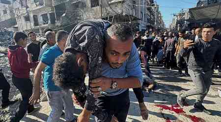 At least 39 Palestinians are killed in strikes by Israelis on Gaza Strip