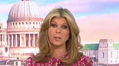 GMB's Kate Garraway warns co-star 'be careful' as they almost swear on air