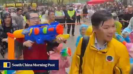 3 Hongkongers who soaked policemen in Thai Songkran festival jailed for 28 days