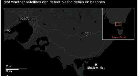 Cleaning Up Pristine Beaches Means Spotting Plastic Trash From Space