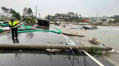 Taiwan shuts down, braces for arrival of Super Typhoon Kong-rey