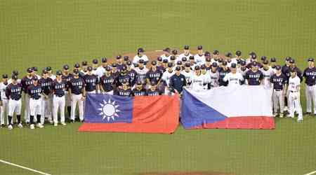 Taiwan ties 2-2 against Czech Republic in warm-up baseball game