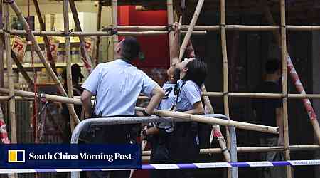 Scaffolding worker falls to his death from Hong Kong industrial building