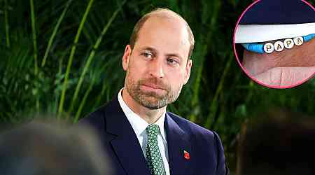 Prince William Wears 'Papa' Friendship Bracelet While Discussing His 3 Kids