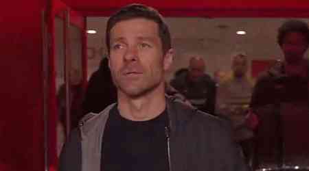 Xabi Alonso's emotional actions in Anfield tunnel spotted during special Liverpool reunion