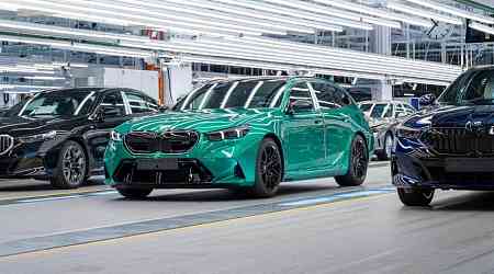 2025 BMW M5 Touring Enters Production