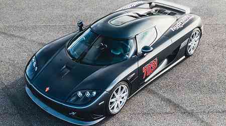 Koenigsegg's Official CCXR Test Car Surfaces for Auction