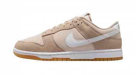 Nike Builds The Dunk Low "Pale Ivory/White" With Suede Uppers