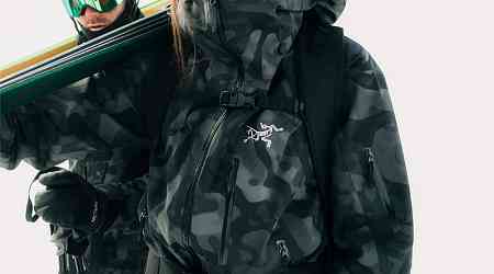 Arc'teryx's Fresh Take on Freeride with the FW24 Grottoflage Collection