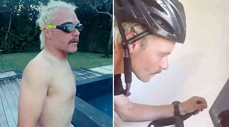 F1 star Valtteri Bottas completes Ironman triathlon in his own back garden just days after being axed by Sauber