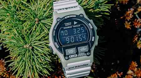 and wander Collaborates With Timex for Outdoor-Ready Ironman 8-LAP Wristwatch